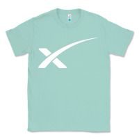 Seafoam space X Classic Tee - artisFamous