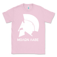Bubblegum Pink spartan helmet Classic Tee - artisFamous