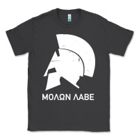 Smoke spartan helmet Classic Tee - artisFamous