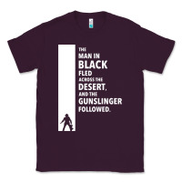 Plum the man in black fled across the desert Classic Tee - artisFamous