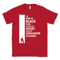Red the man in black fled across the desert Classic Tee - artisFamous