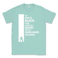 Seafoam the man in black fled across the desert Classic Tee - artisFamous