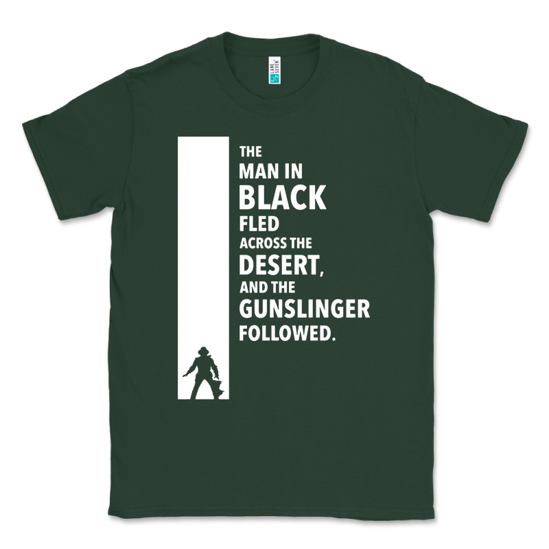 The Man In Black Fled Across The Desert Classic Tee by artisFamous | Teevron