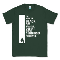 Sports Green the man in black fled across the desert Classic Tee - artisFamous