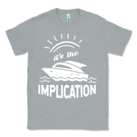 Heather Grey the implication   its always sunny in philadelphia Classic Tee - artisFamous