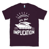 Plum the implication   its always sunny in philadelphia Classic Tee - artisFamous
