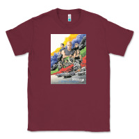 Burgundy fast and furious 9 Classic Tee - artisFamous