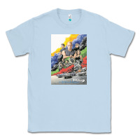 Dusty Blue fast and furious 9 Classic Tee - artisFamous
