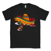 Maracas Sombrero Mexican Classic Tee | Teevron