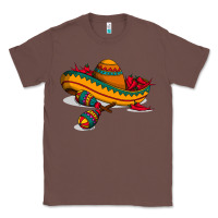 Chestnut maracas sombrero mexican Classic Tee - artisFamous