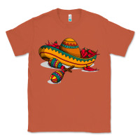Copper maracas sombrero mexican Classic Tee - artisFamous