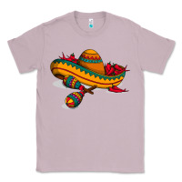 Lilac maracas sombrero mexican Classic Tee - artisFamous
