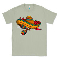 Matcha maracas sombrero mexican Classic Tee - artisFamous
