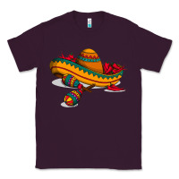 Plum maracas sombrero mexican Classic Tee - artisFamous