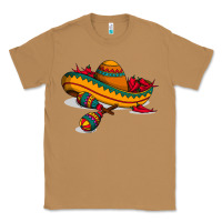Toasted Coconut maracas sombrero mexican Classic Tee - artisFamous