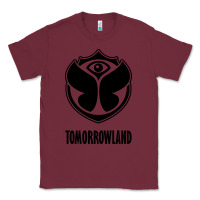 Burgundy tomorrowland around the world Classic Tee - artisFamous