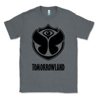 Charcoal Heather tomorrowland around the world Classic Tee - artisFamous