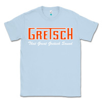 Dusty Blue that great gretsch sound Classic Tee - artisFamous
