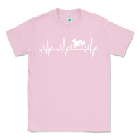 Bubblegum Pink heartbeat recumbent bicycle bike cyclist biking Classic Tee - artisFamous