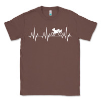 Chestnut heartbeat recumbent bicycle bike cyclist biking Classic Tee - artisFamous