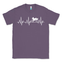 Lavender heartbeat recumbent bicycle bike cyclist biking Classic Tee - artisFamous