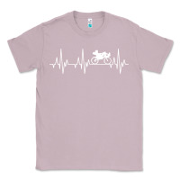 Lilac heartbeat recumbent bicycle bike cyclist biking Classic Tee - artisFamous
