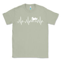 Matcha heartbeat recumbent bicycle bike cyclist biking Classic Tee - artisFamous