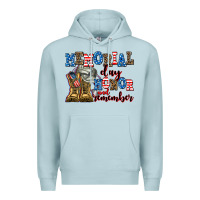 Blue Mist memorial day honor and remember Premium Hoodie - AdoDesignShop