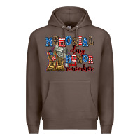 Coffee memorial day honor and remember Premium Hoodie - AdoDesignShop