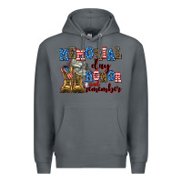 Rock memorial day honor and remember Premium Hoodie - AdoDesignShop