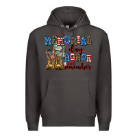 Smoke memorial day honor and remember Premium Hoodie - AdoDesignShop