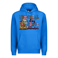 True Royal memorial day honor and remember Premium Hoodie - AdoDesignShop