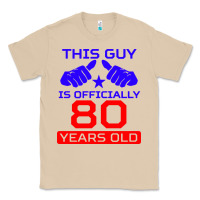 Mushroom this guy is 80 years funny 80th birthday Classic Tee - artisFamous