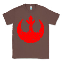 Chestnut distressed rebel alliance symbol Classic Tee - artisFamous