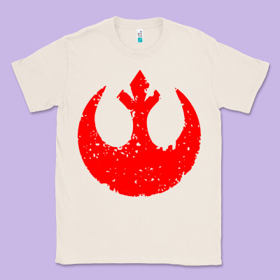 Distressed Rebel Alliance Symbol Classic Tee Designed By Artisfamous