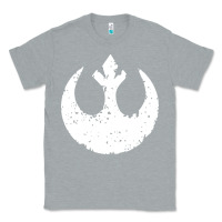 Heather Grey distressed rebel alliance symbol Classic Tee - artisFamous