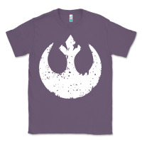 Lavender distressed rebel alliance symbol Classic Tee - artisFamous