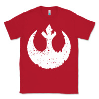 Red distressed rebel alliance symbol Classic Tee - artisFamous