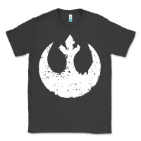 Smoke distressed rebel alliance symbol Classic Tee - artisFamous
