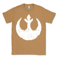 Toasted Coconut distressed rebel alliance symbol Classic Tee - artisFamous