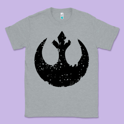 Distressed Rebel Alliance Symbol Classic Tee Designed By Artisfamous