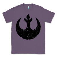 Lavender distressed rebel alliance symbol Classic Tee - artisFamous