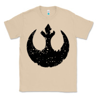 Mushroom distressed rebel alliance symbol Classic Tee - artisFamous
