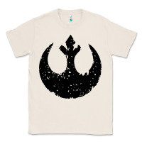 Natural distressed rebel alliance symbol Classic Tee - artisFamous