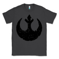 Smoke distressed rebel alliance symbol Classic Tee - artisFamous