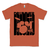 Copper vintage retro drummer Classic Tee - artisFamous