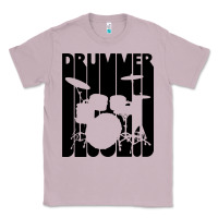 Lilac vintage retro drummer Classic Tee - artisFamous