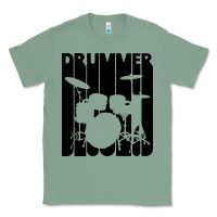 Sage vintage retro drummer Classic Tee - artisFamous
