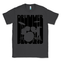 Smoke vintage retro drummer Classic Tee - artisFamous