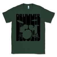 Sports Green vintage retro drummer Classic Tee - artisFamous